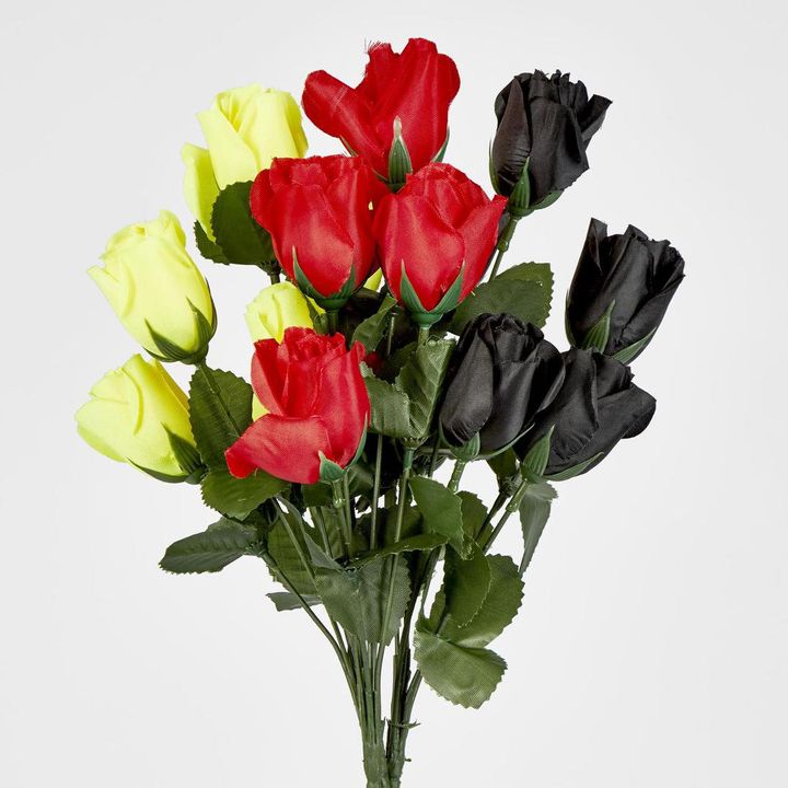 Rosebud Bush Asstd E Box of 60