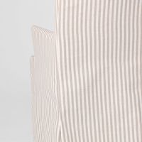 Slip Cover Only - Clifton Dining Chair W/Arms Beige Stripe