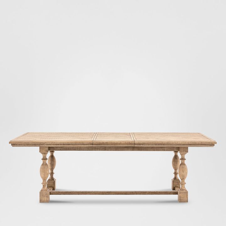 Vancouver Ext Dining Table 2000/2500x1000x750mm