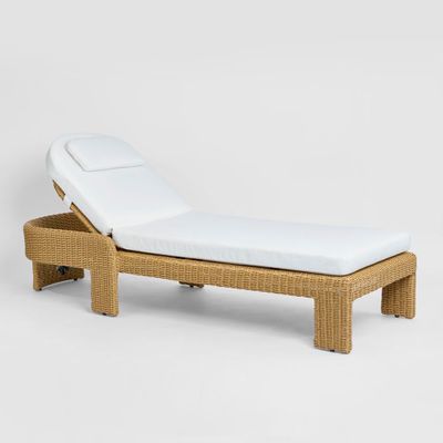 Cassius Sunlounge Natural Outdoor