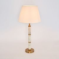 St Germain Table Lamp Base White - Base Only