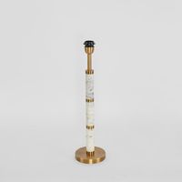 St Germain Table Lamp Base White - Base Only