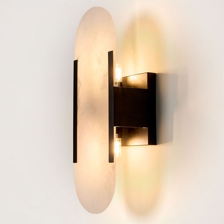 Yves Wall Light Black Small