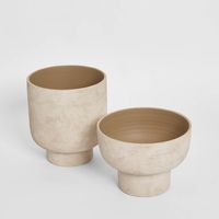 Dali Scoop Pot Large Clay