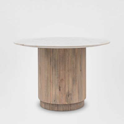 Marmo Round Dining Table 1100x1100x750mm