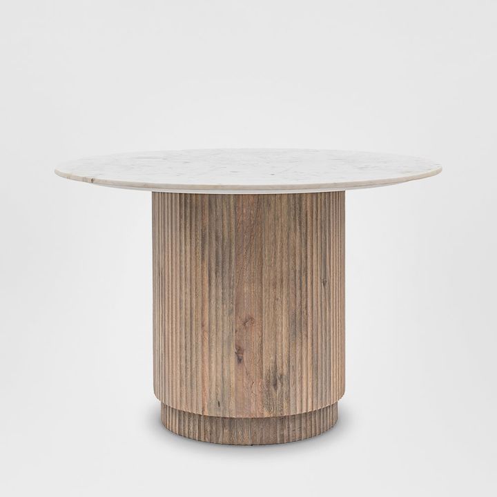 Marmo Round Dining Table 1100x1100x750mm