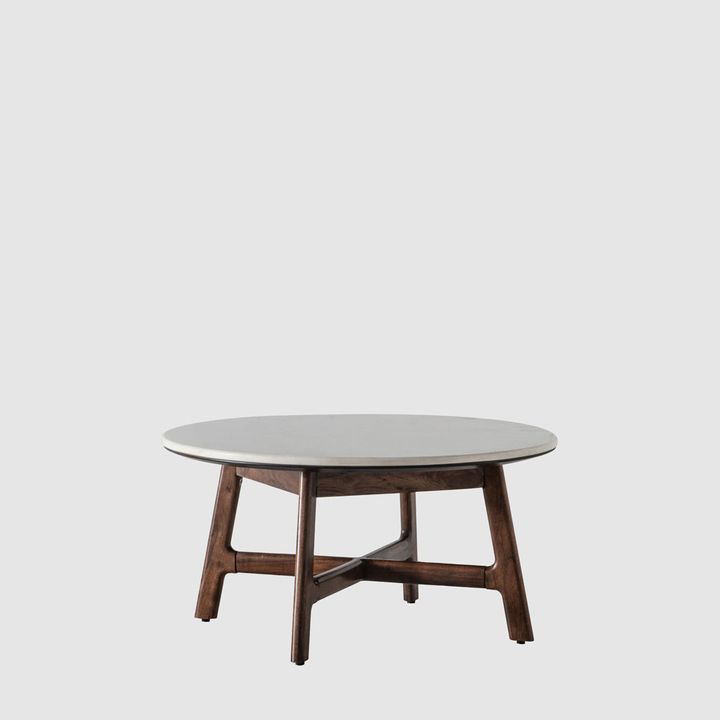 Barcelona Round Coffee Table 800x800x400mm