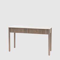 Marmo 2 Drawer Console 1300x450x750mm