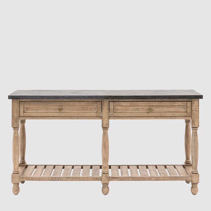 Vancouver 2 Drawer Console 1650x450x840mm