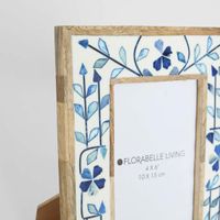 Alaia Bone Inlay Photo Frame 4x6