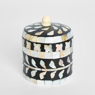 Isadore Trinket Box Black
