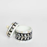 Isadore Trinket Box Black
