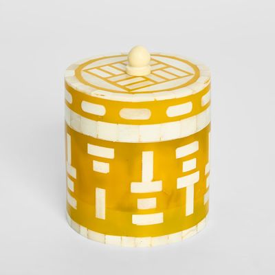 Sirena Trinket Box Mustard