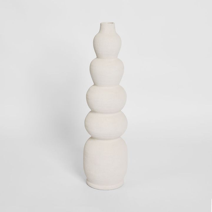 Goya Boulder Vase Chalk