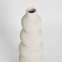 Goya Boulder Vase Chalk