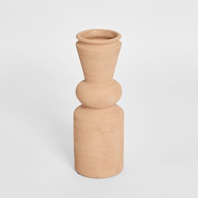 Goya Short Vase Terracotta