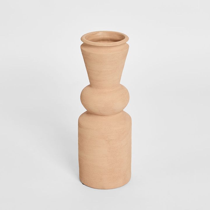 Goya Short Vase Terracotta