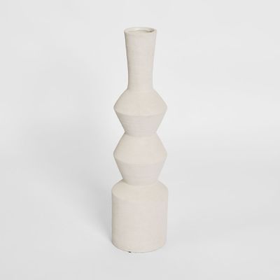 Goya Tall Vase Chalk