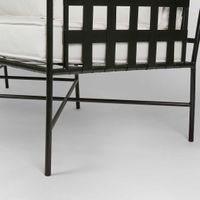 Sheffield Sofa Outdoor 2 Seater White Cushions