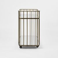 Verna Bronze Bar Cart
