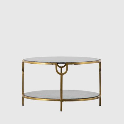 Weston Coffee Table Black Marble