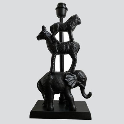 Zoo Table Lamp Base only Black