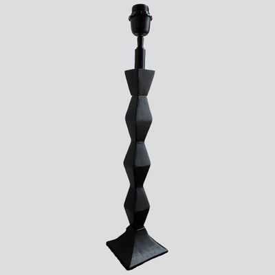Multi Diamond Table Lamp Base only Black