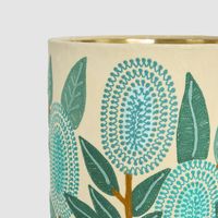 Velvet Drum Shade - Banksia - Turquoise Multi Medium