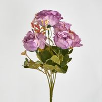 Rose Hydrangea Bouquet Purple