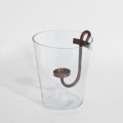 Valencay Small Candle Holder Clear