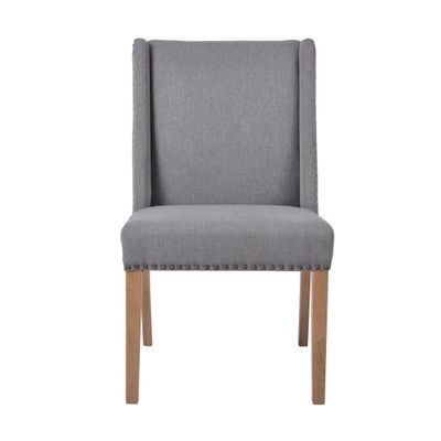 Ithaca Grey Dining Chair W/Studs
