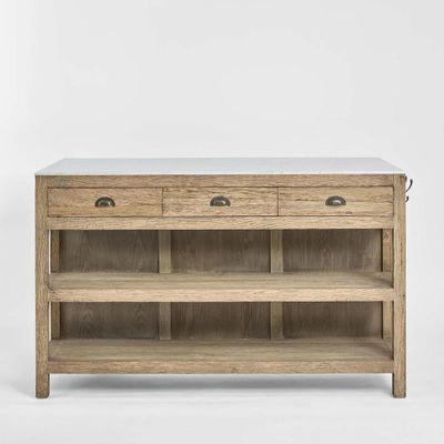 Denver Kitchen Island White