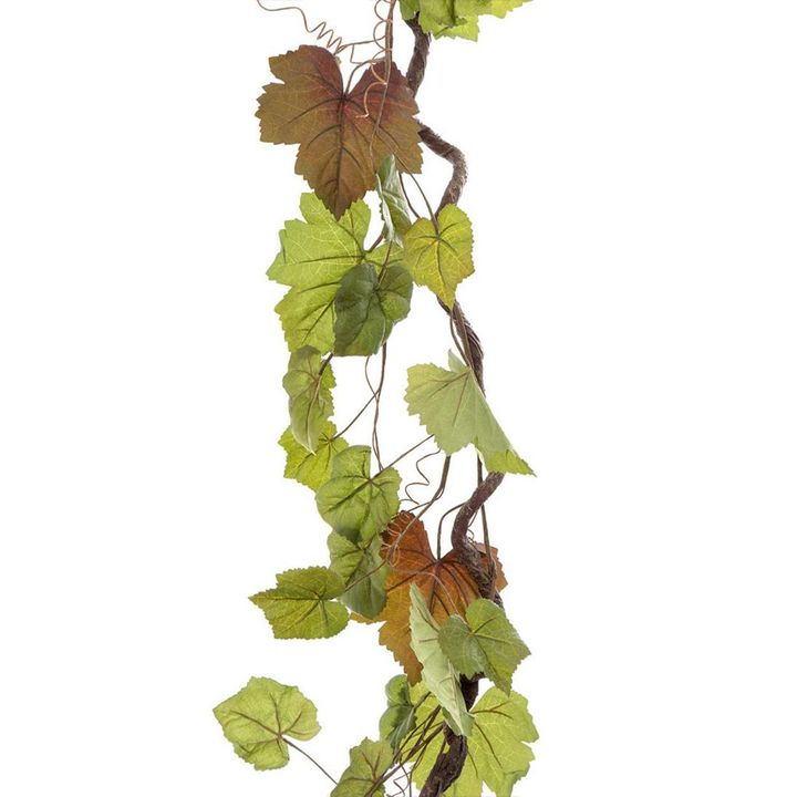 Vine Leaf Garland Grape 1.5m Green
