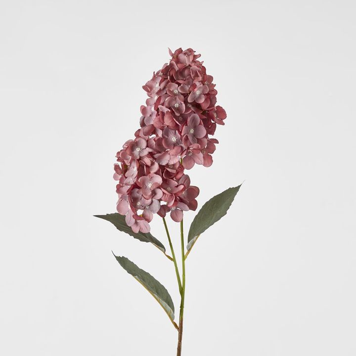 Dark Pink Cone Hydrangea 93cm