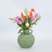 Lexi Vase Green Medium