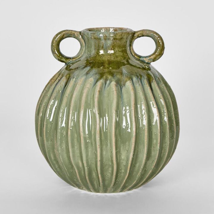 Lexi Vase Green Medium