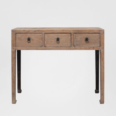 Henan 110cm Console Table with Drawers 130 Years Old