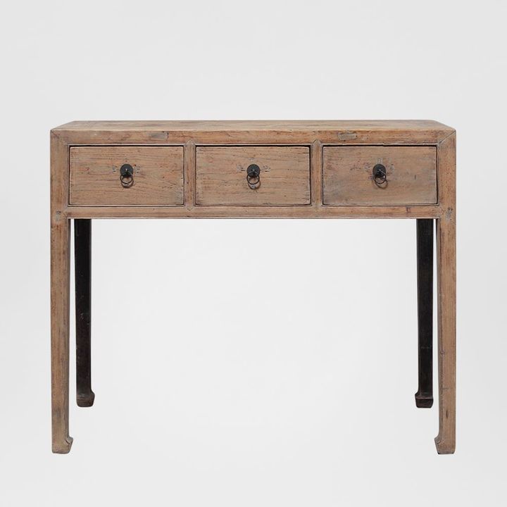 Henan 110cm Console Table with Drawers 130 Years Old