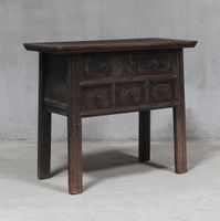 Shanxi 97cm Table with Drawers 150 Years Old