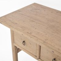 Shanxi 96cm Table with Drawers 130 Years Old