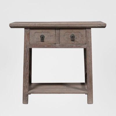 Henan 100cm Table with Drawers 130 Years Old No.2