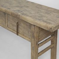 Shanxi 206cm Console Table with Drawers 150 Years Old