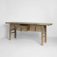 Shanxi 206cm Console Table with Drawers 150 Years Old