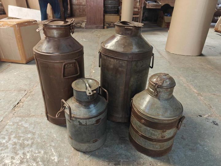 Decorative Brass Pot Large