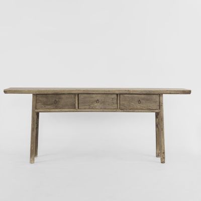 Shanxi 219cm Console Table with Drawers 150 Years Old