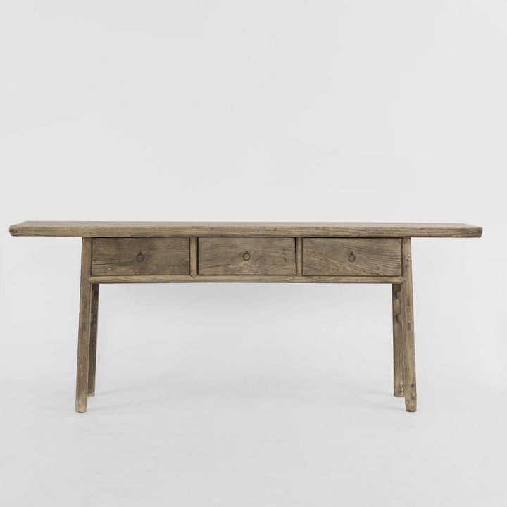 Shanxi 219cm Console Table with Drawers 150 Years Old