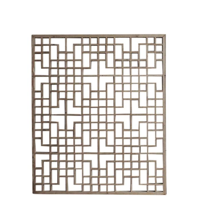 Gansu Pine 130 Year Old Wooden Screen No.6