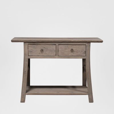Henan 121cm Table with Drawers 130 Years Old