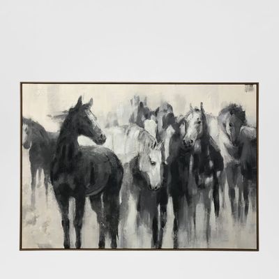 The Gathering Canvas Wall Art 140x100cm.