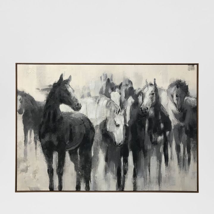 The Gathering Canvas Wall Art 140x100cm.